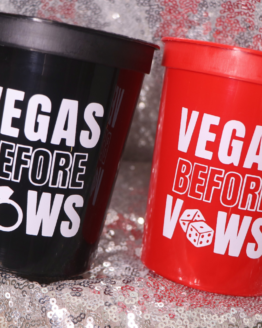 Vegas Before Vows Cups